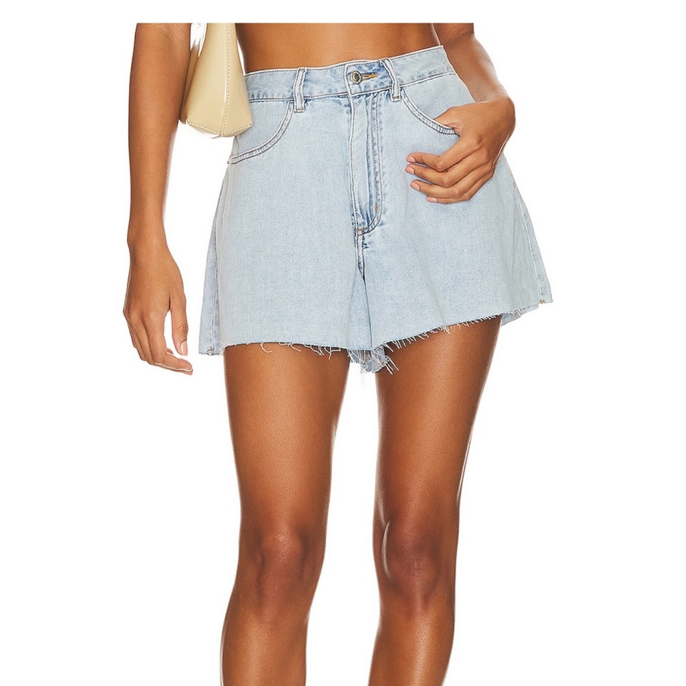 WeWoreWhat Blue Jean Shorts Relaxed Fit